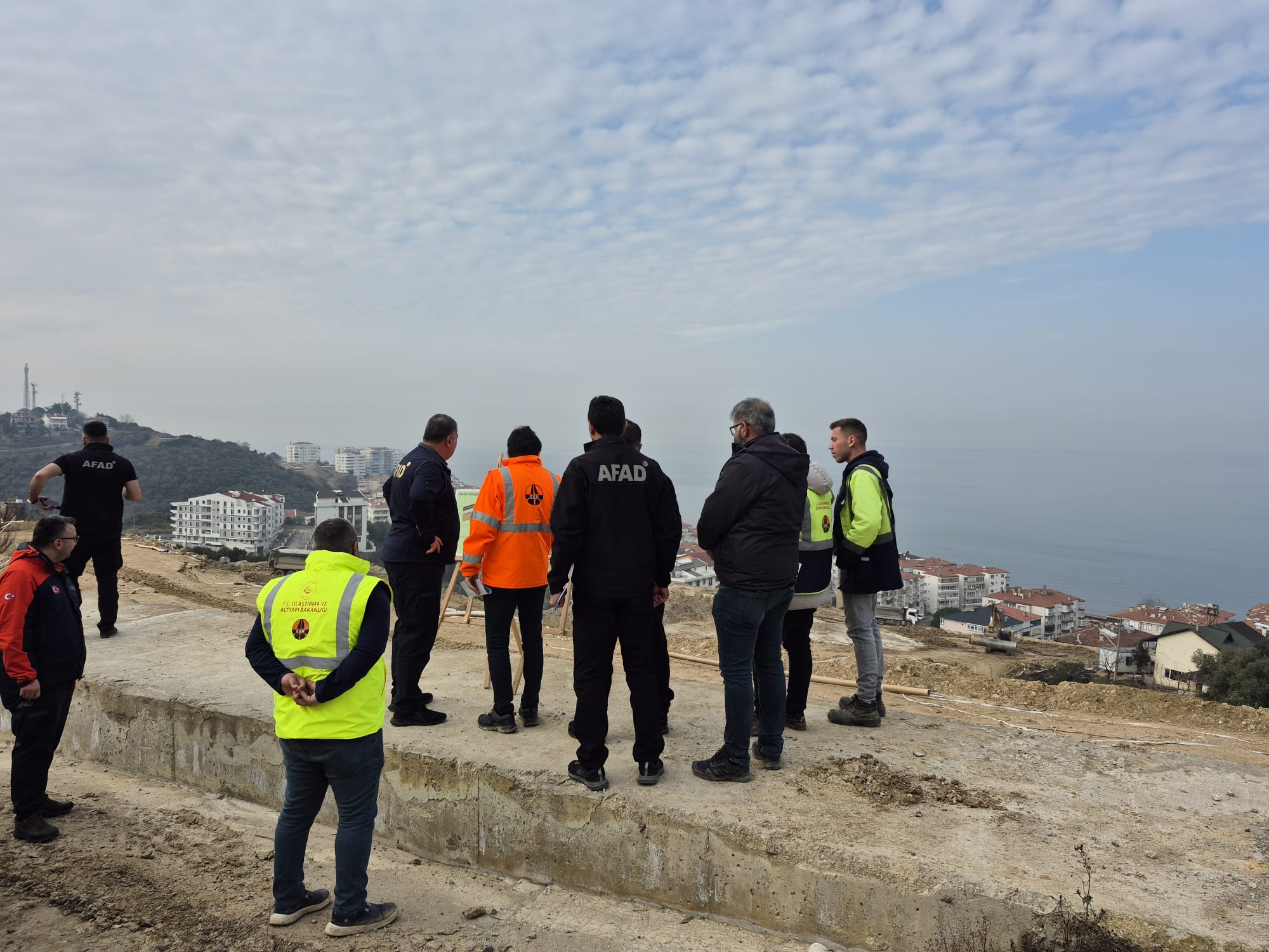 AFAD Deprem ve Risk Azaltma Genel Müdürü Orhan Tarar, Yalova’da İncelemelerde Bulundu